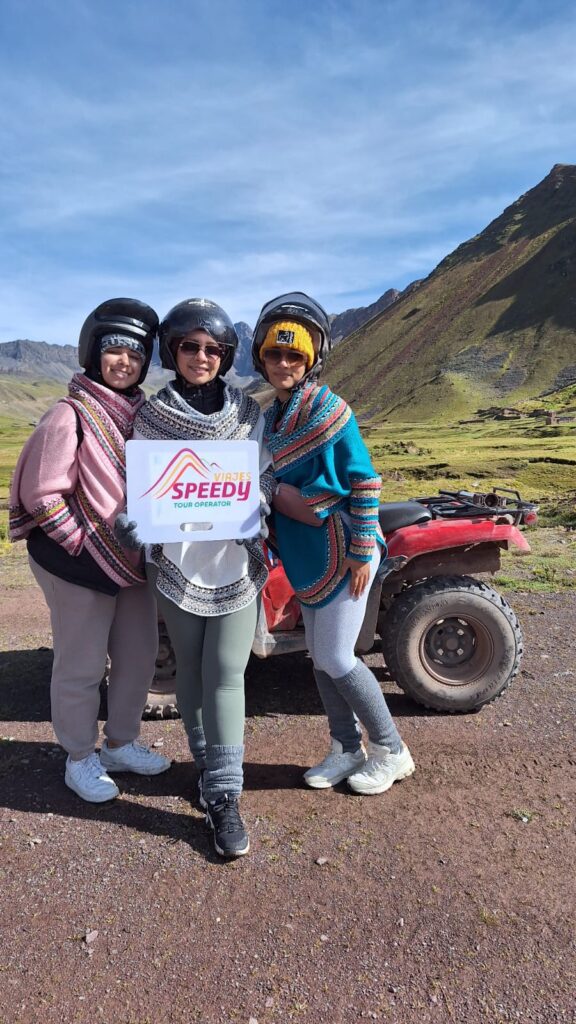 MOUNTAIN OF COLORS IN ATVS LONG ROUTE